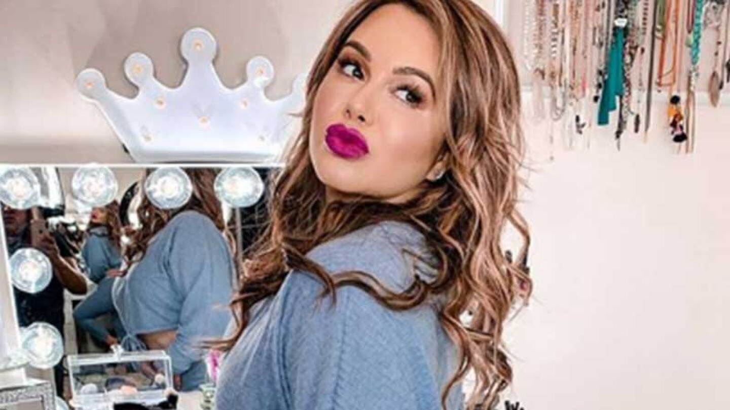 Chiquis se divirtió mucho con el nuevo filtro de Snapchat.