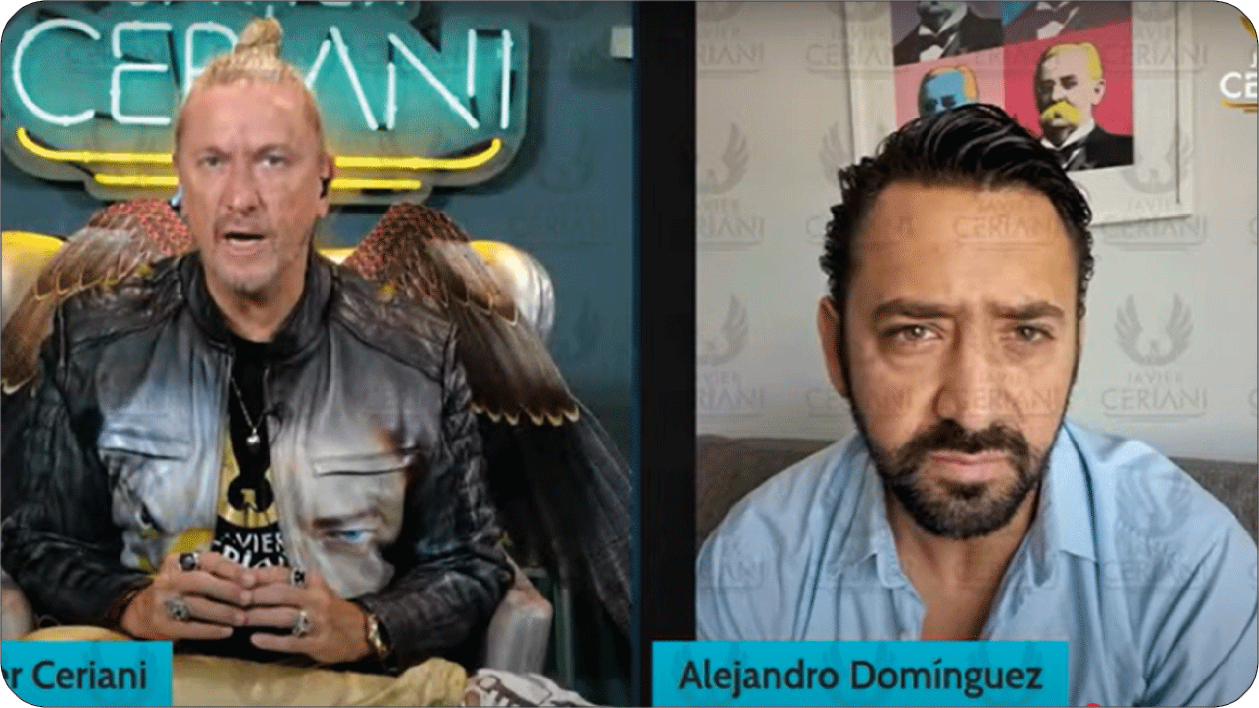 Alejandro Domínguez y Javier Ceriani