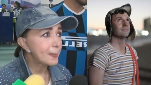 María Antonieta de las Nieves reacciona al avance de 'Sin querer queriendo'.png