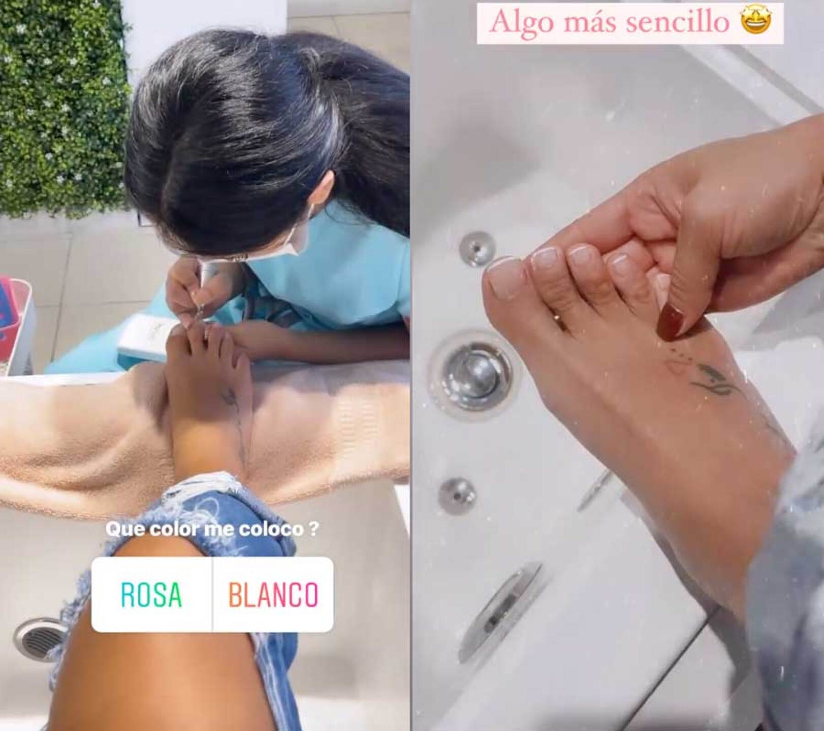 Edwin Luna presumió el resultado de su nuevo diseño de uñas