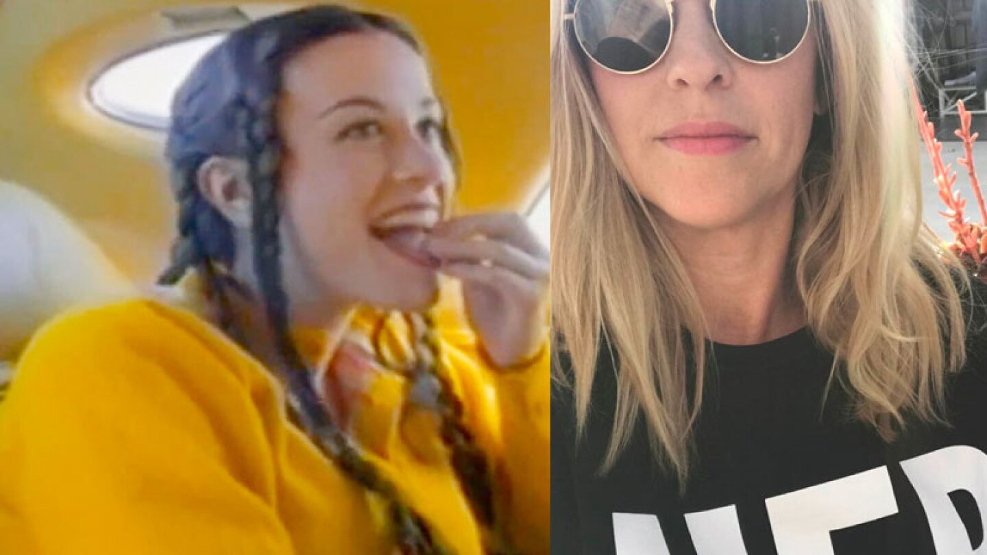 Ahora es rubia, esposa y madre.