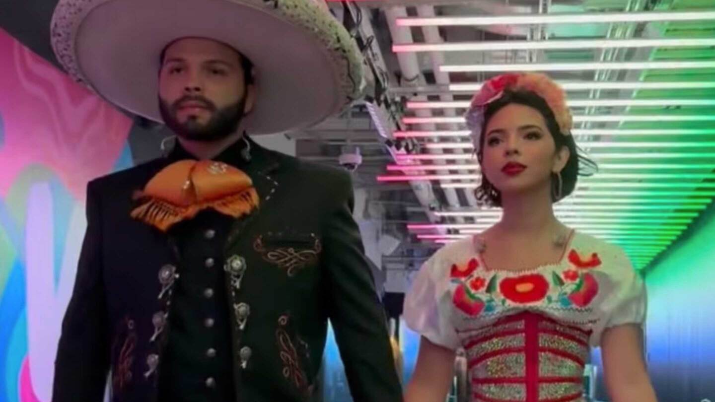 Leonardo Aguilar y Angela Aguilar