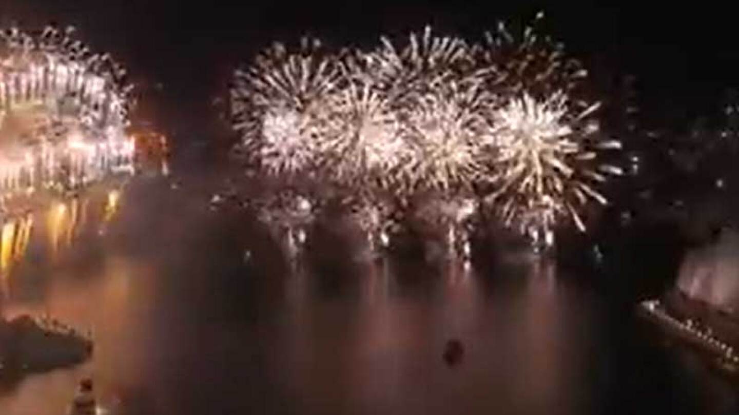 Así celebraron estos países la llegada del 2022