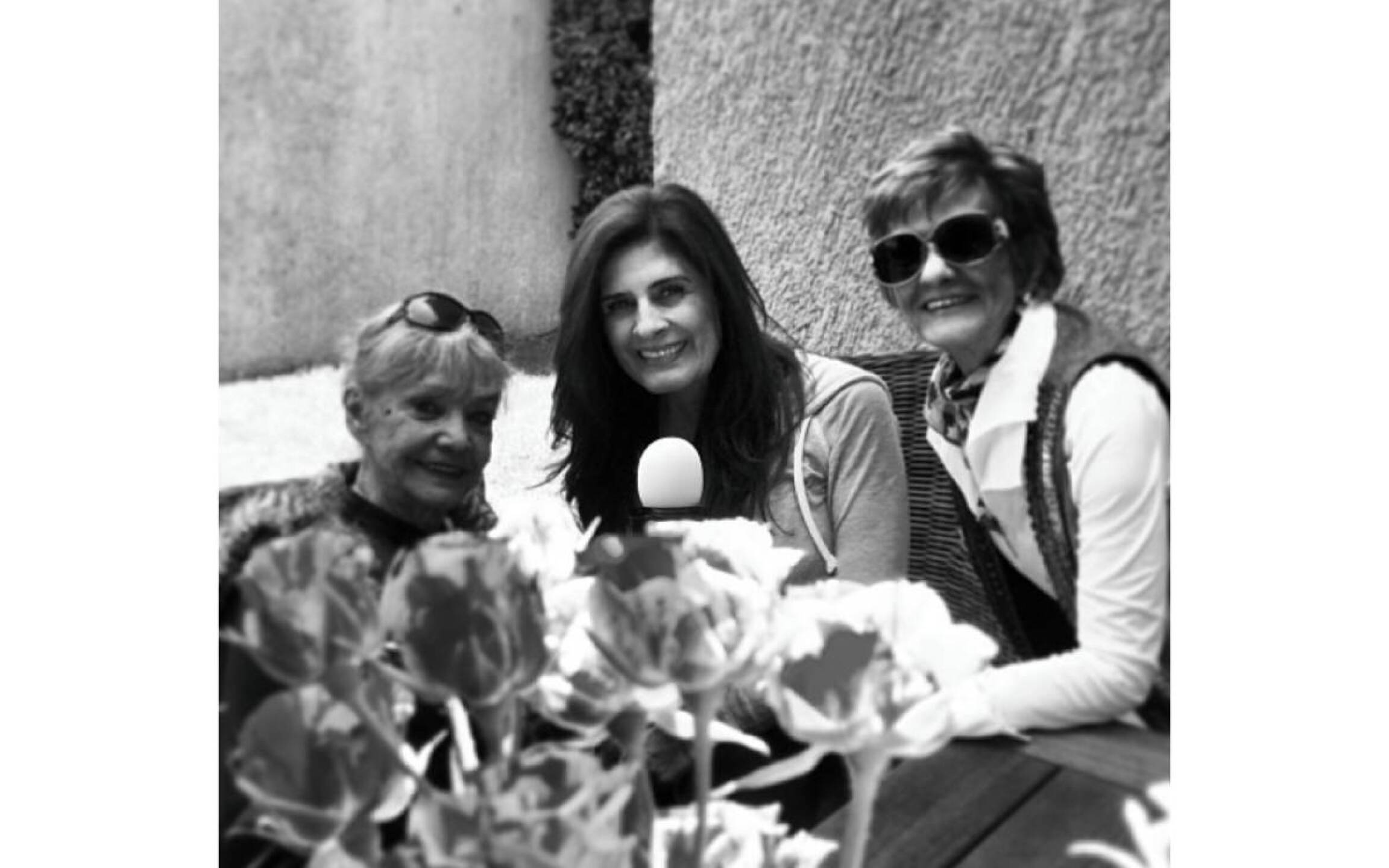 Karina Duprez y su familia