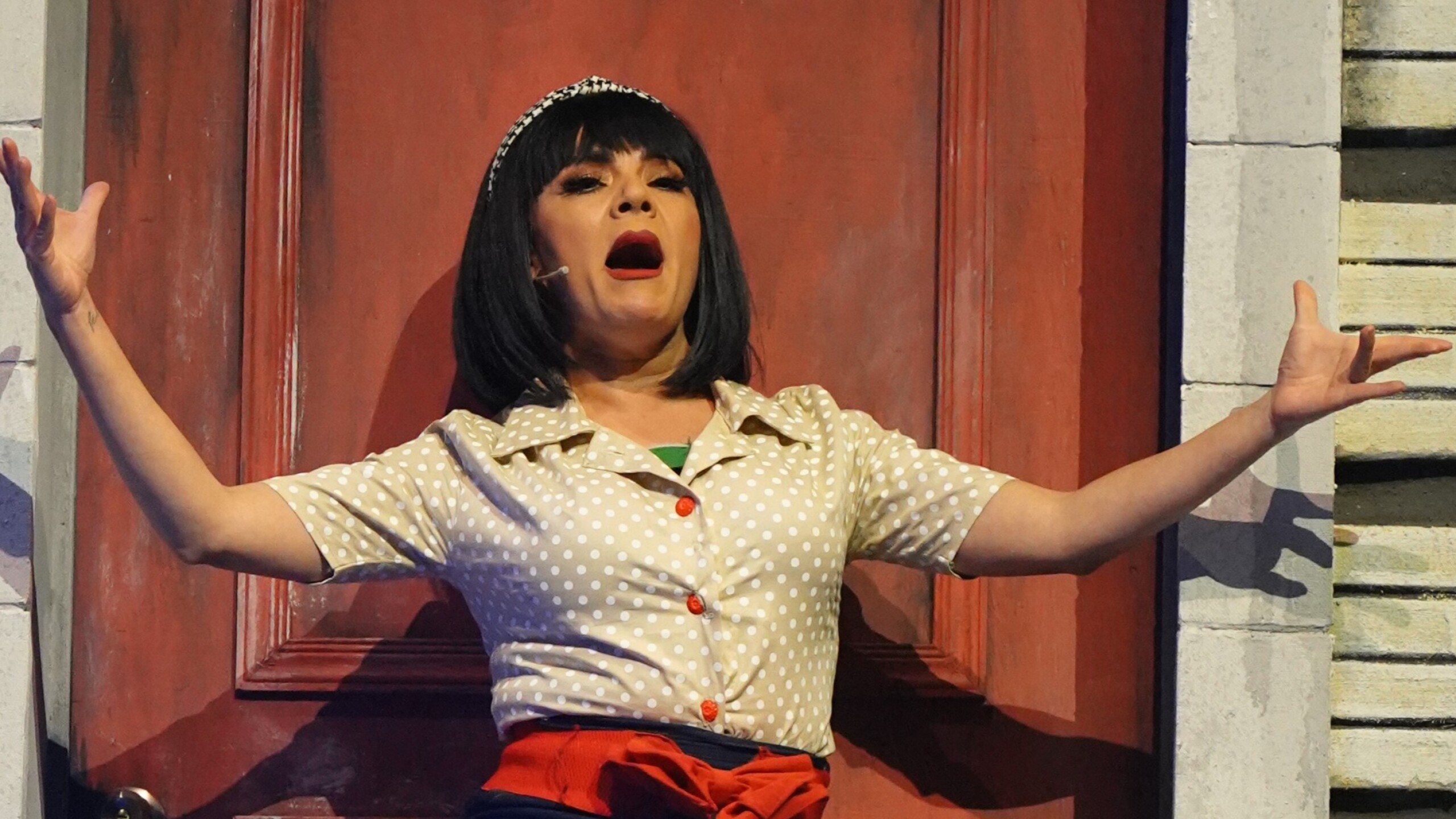 Lorena de la Garza en La tiendita de los horrores