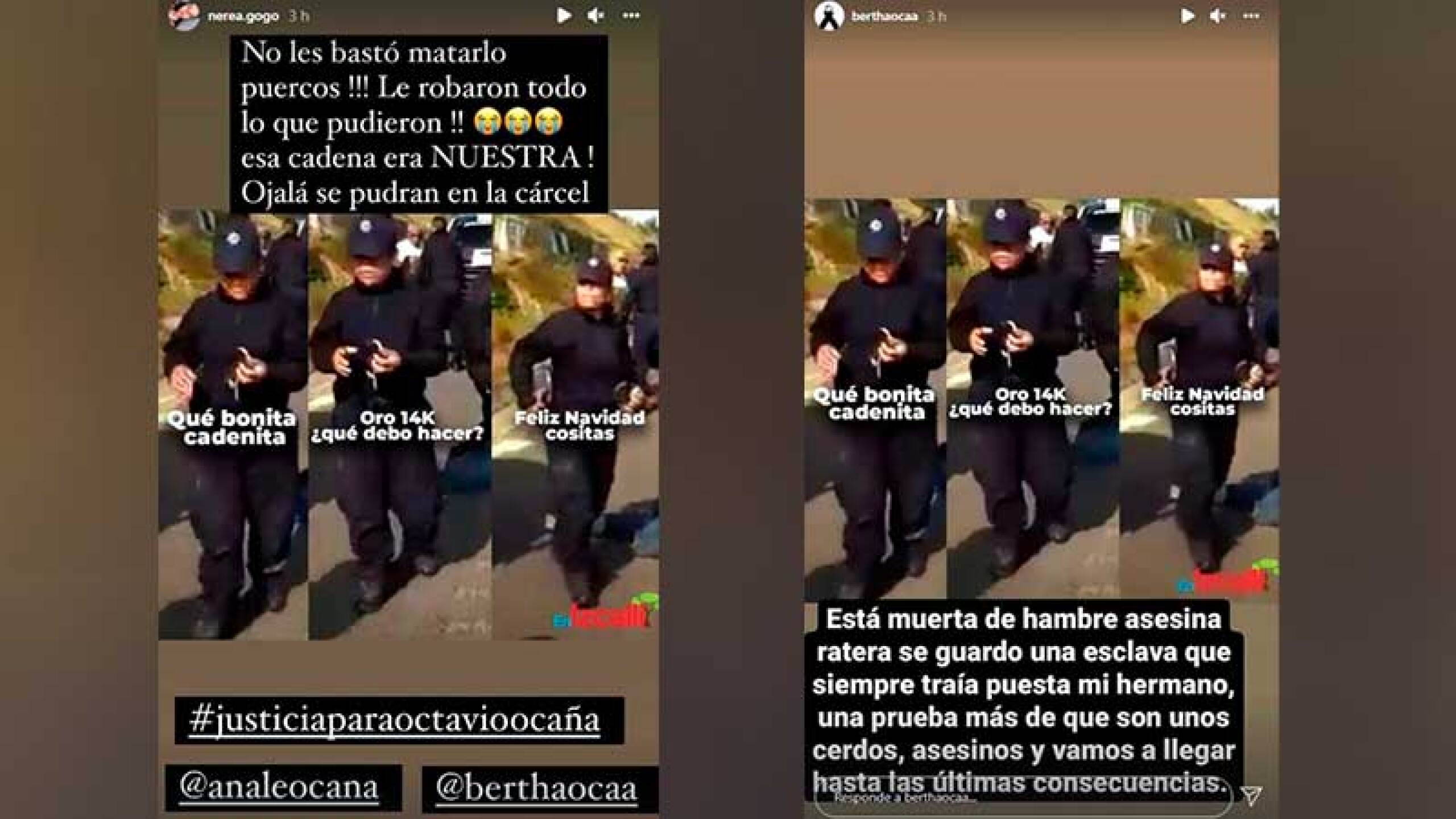 Así reportaron el robo de las pertenencias de Octavio Ocaña