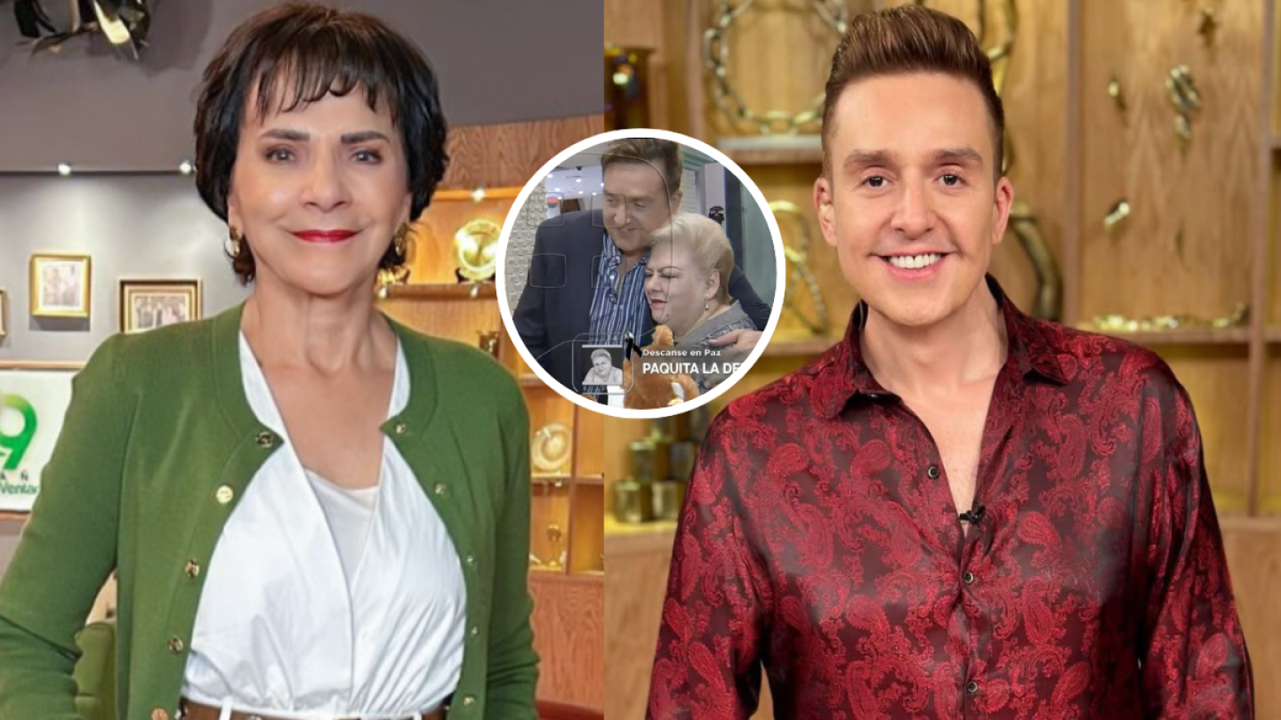 Pati Chapoy, Daniel Bisogno y Paquita la del barrio