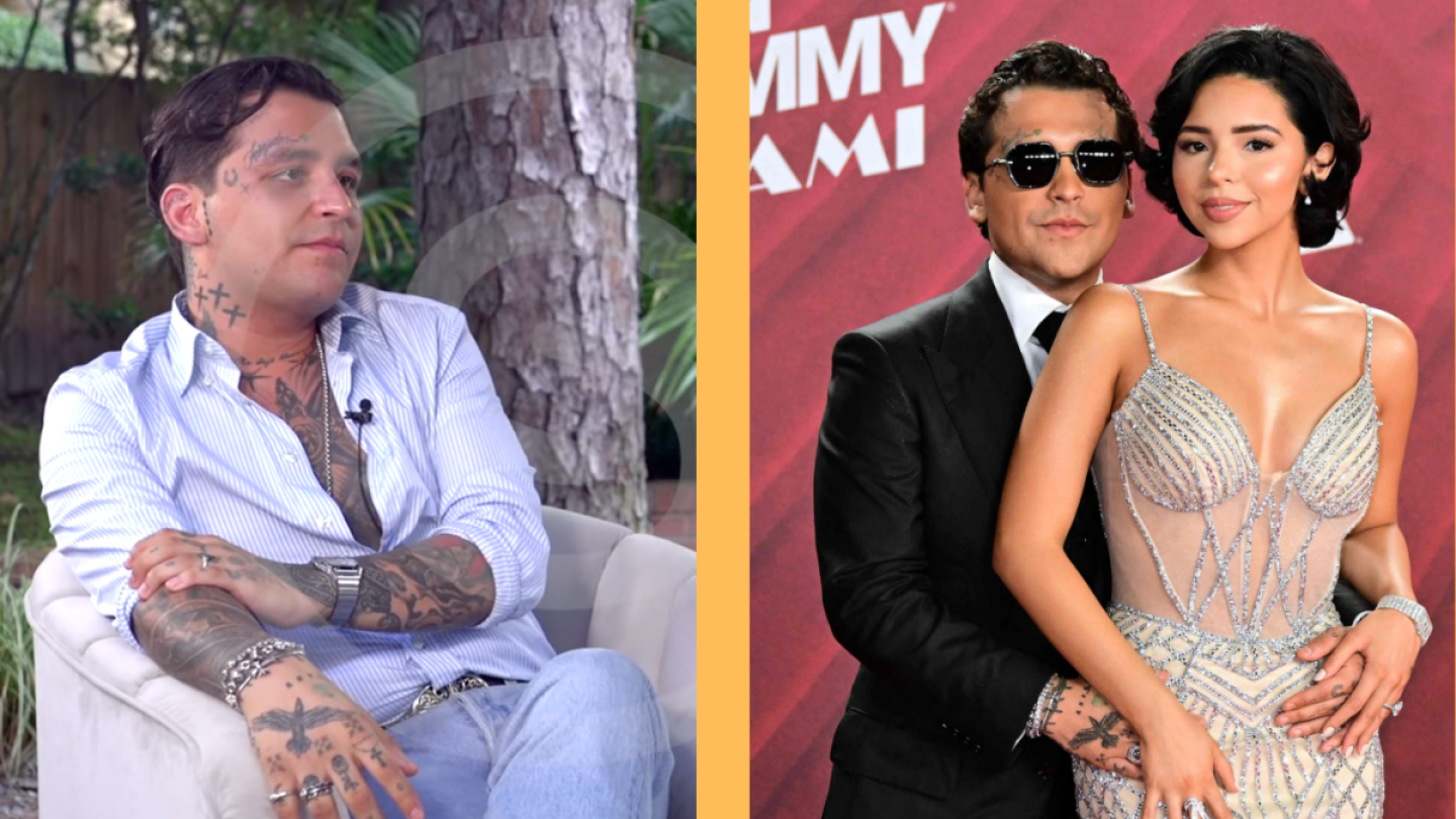 Christian Nodal y Ángela Aguilar, entrevista