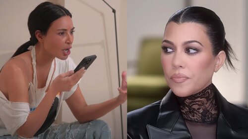 Kim Kardashian y Kourtney Kardashian pelea temporada 4 The Kardashians