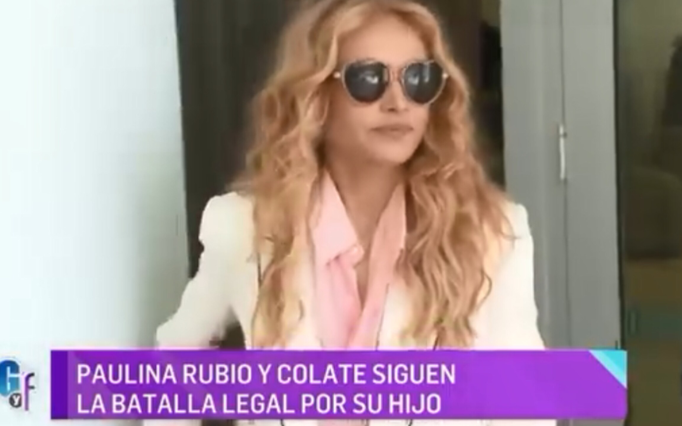 Batalla legal entre Paulina Rubio y Colate