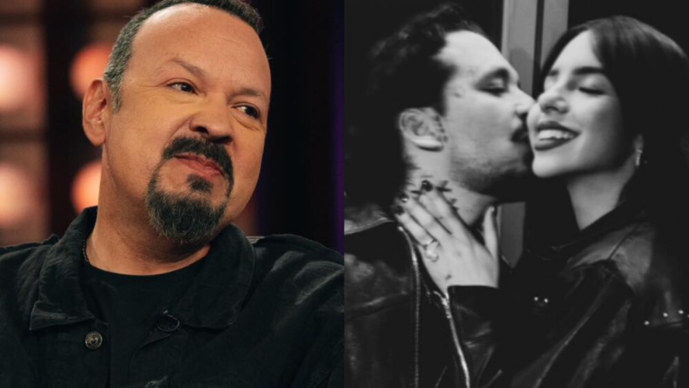 Pepe Aguilar, Christian Nodal y Ángela Aguilar
