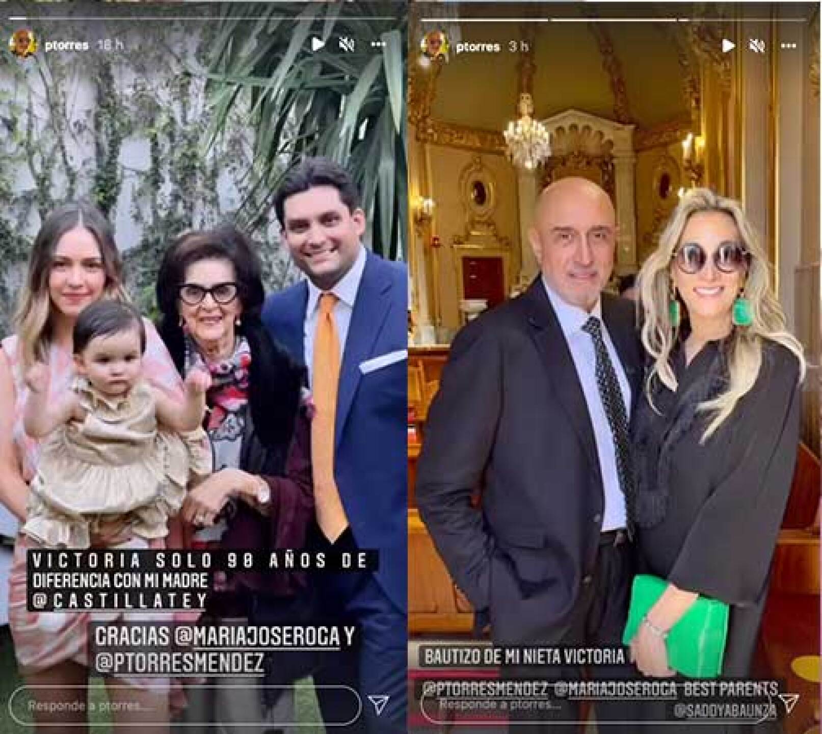 Lucía Méndez y su familia vivieron momentos memorables