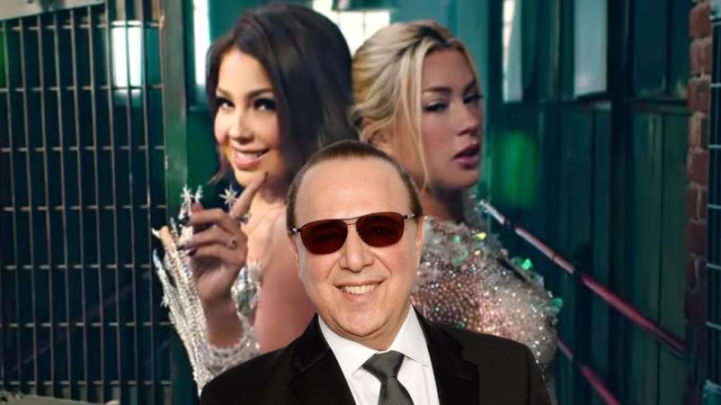 Aseguran que Tommy Mottola le fue infiel a Thalía con Leslie Shaw