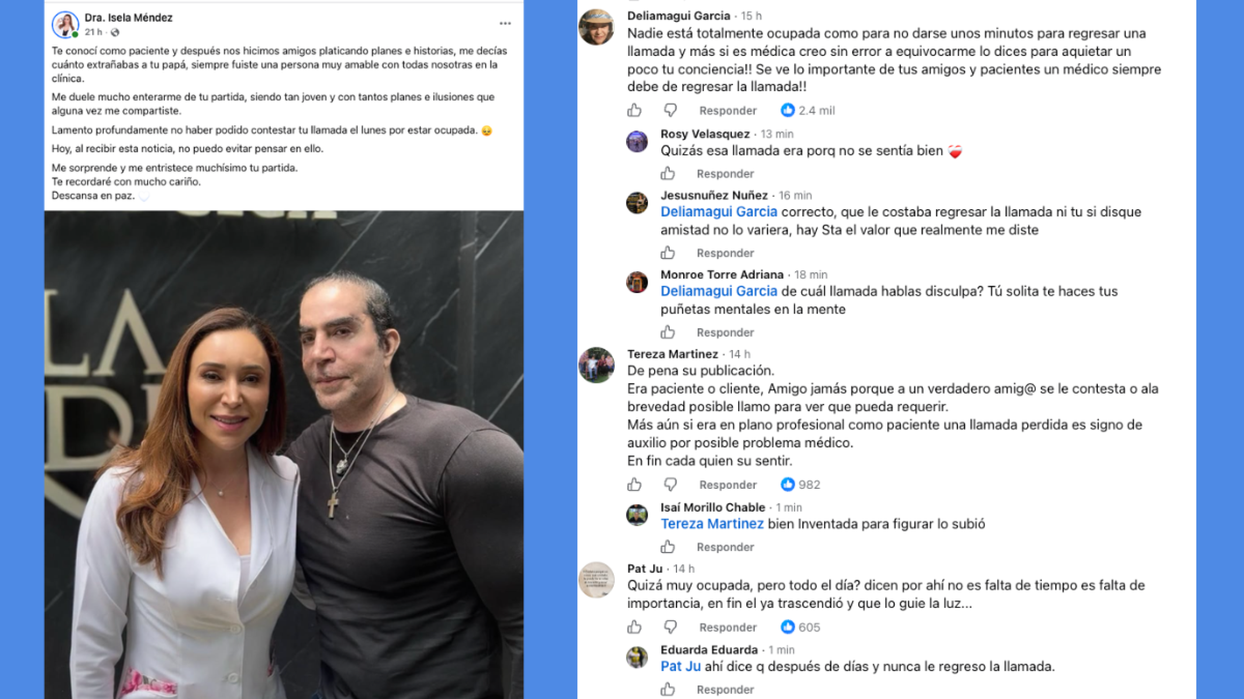 Jorge Kahwagi buscó a su doctora