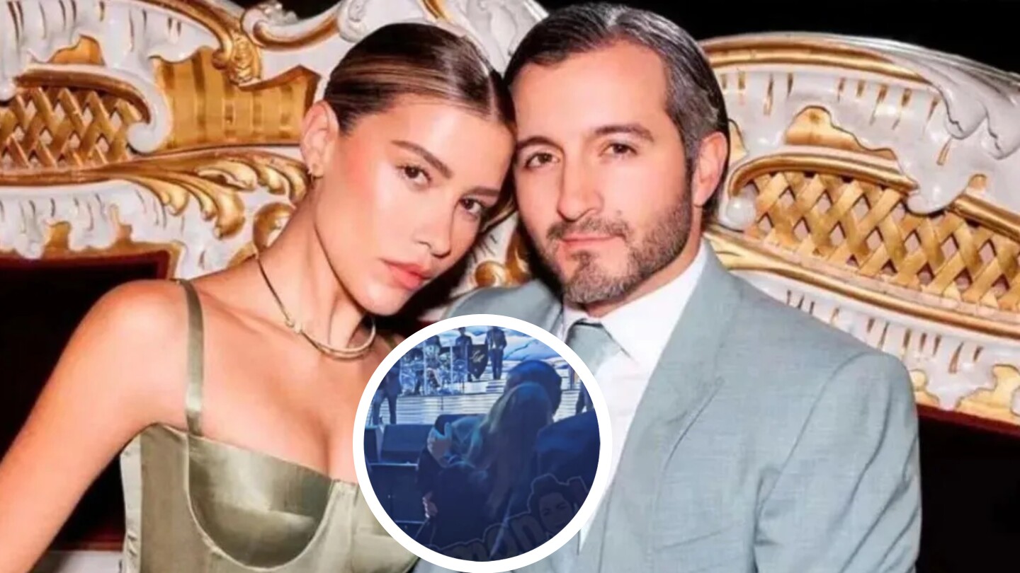 Michelle Salas y Danilo Díaz asisten a concierto de Luis Miguel ¡En primera fila!