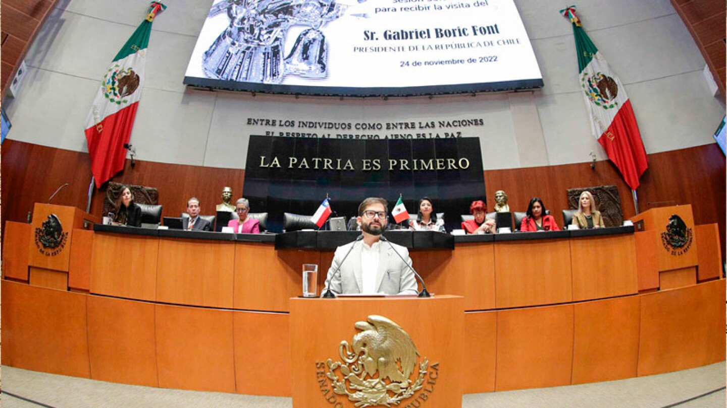Cámara de Senadores recibe a mandatarios y representantes de diversas naciones