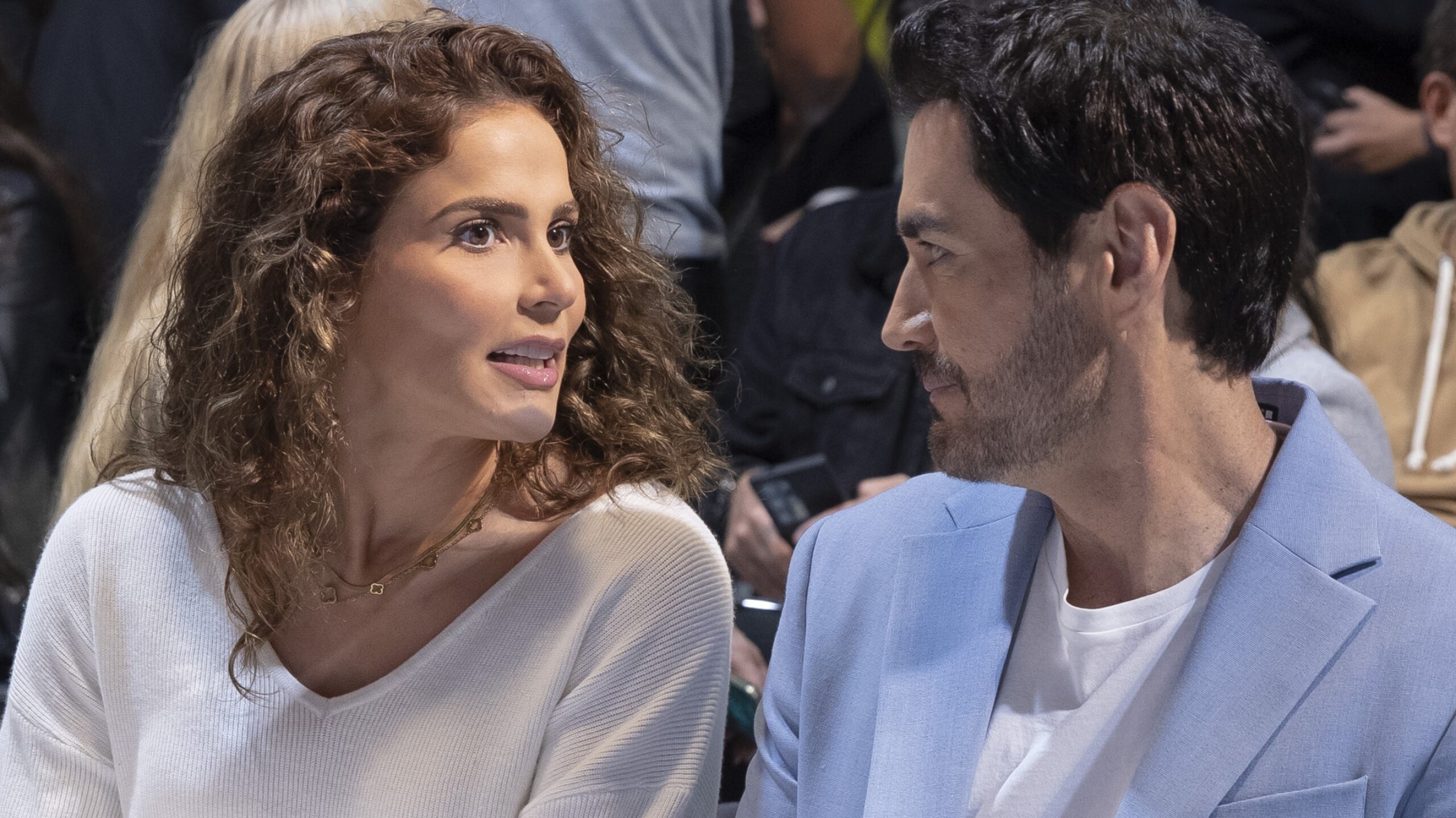 Eva Cedeño y David Zepeda, elenco de la telenovela, A.mar que iniciará en febrero 2025