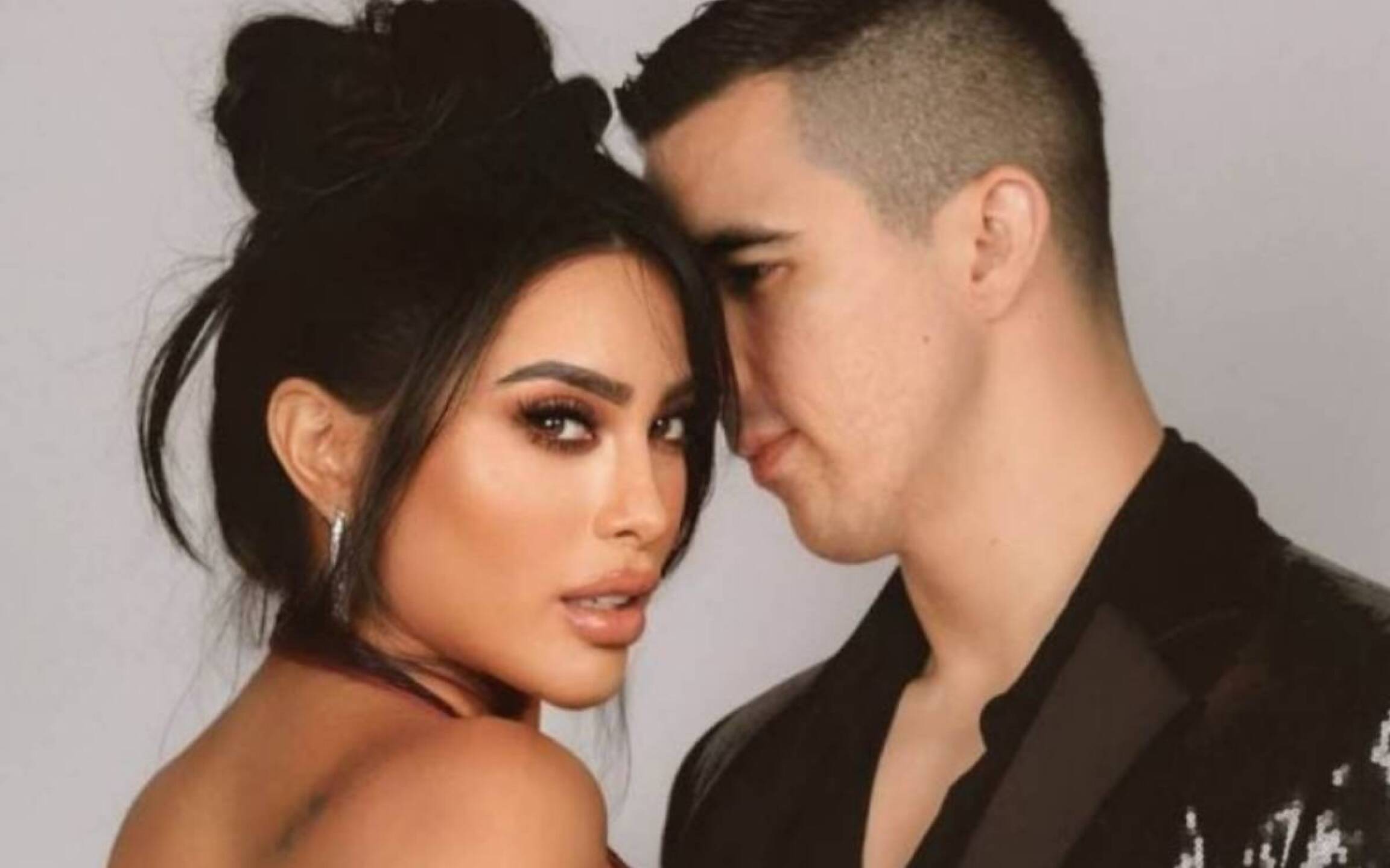 Kim Shantal y su novio