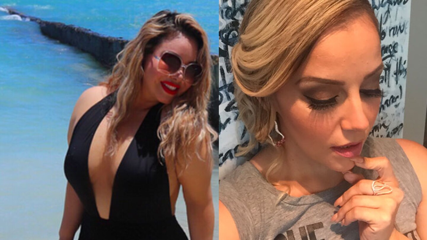 Tanga amarilla parte en dos a la Chiquis y su tía Rosie Rivera le sigue el juego.
