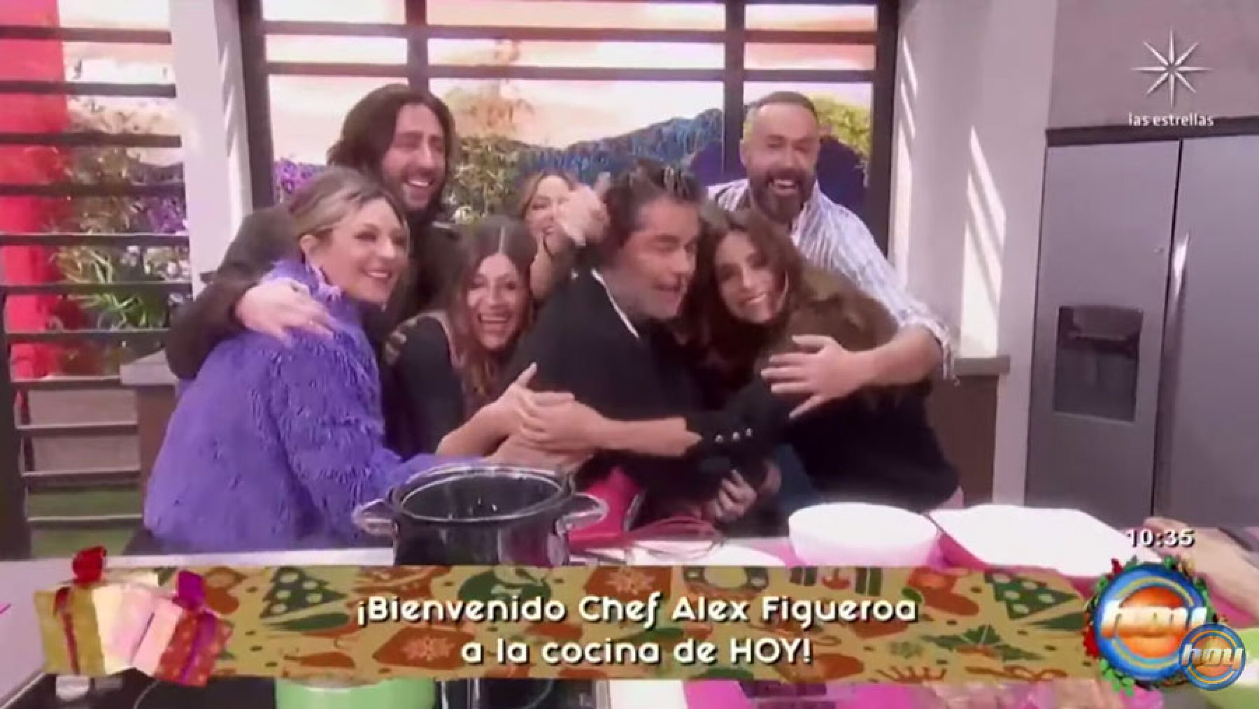 Hijo de Martha Figueroa aparece como chef en el programa Hoy