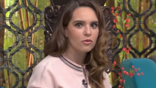 Tania Rincón sufre semejante falla en su vestuario y ni cuenta se dio.