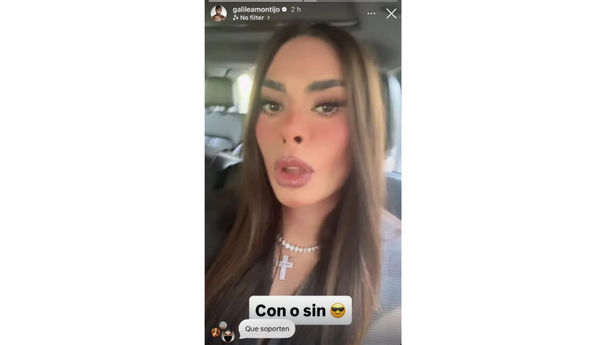 Galilea Montijo sorprende con rostro irreconocible