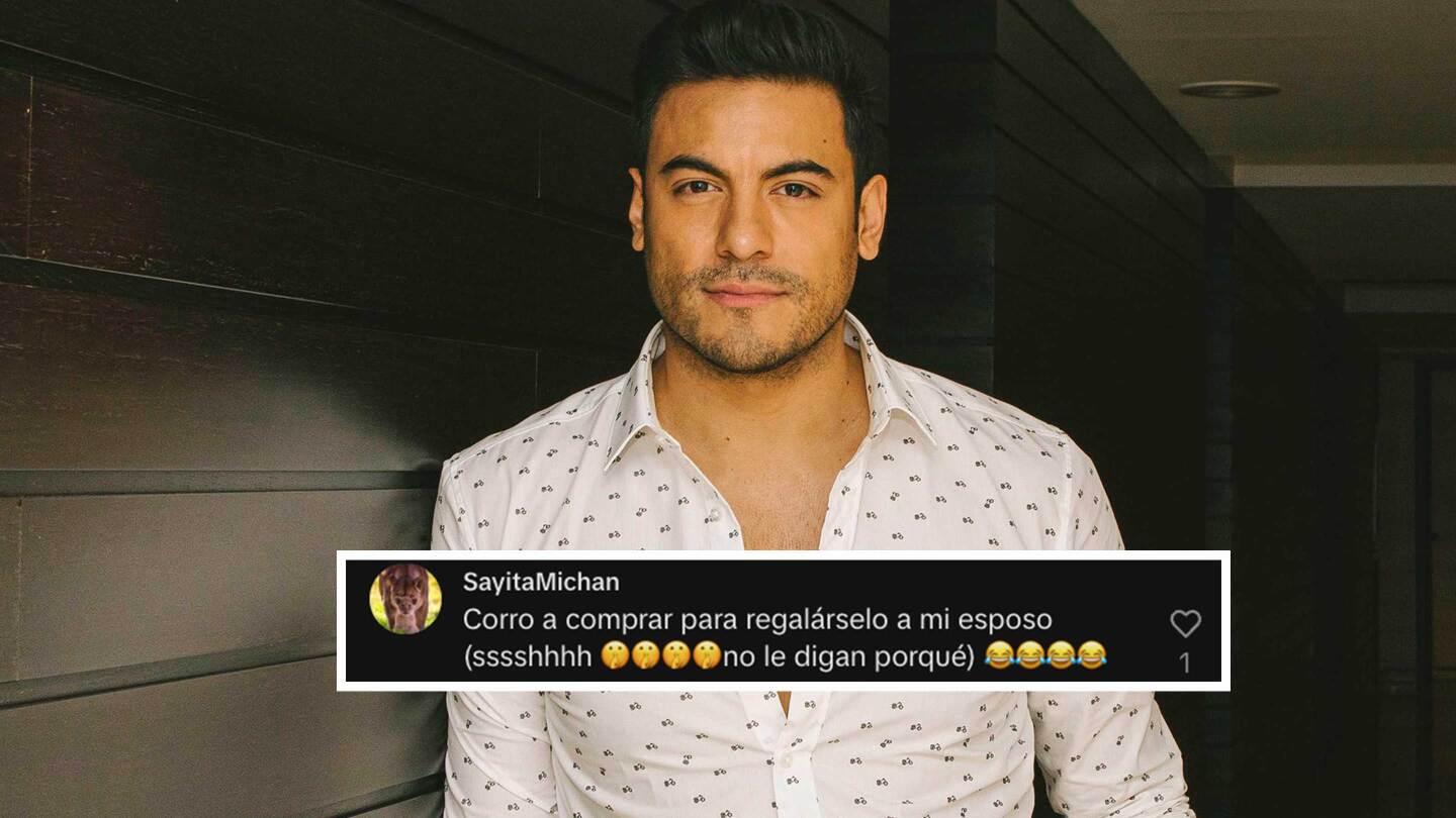 Carlos Rivera: Fan revela a que huele el cantante y en redes aseguran ¡se lo compraran al esposo!
