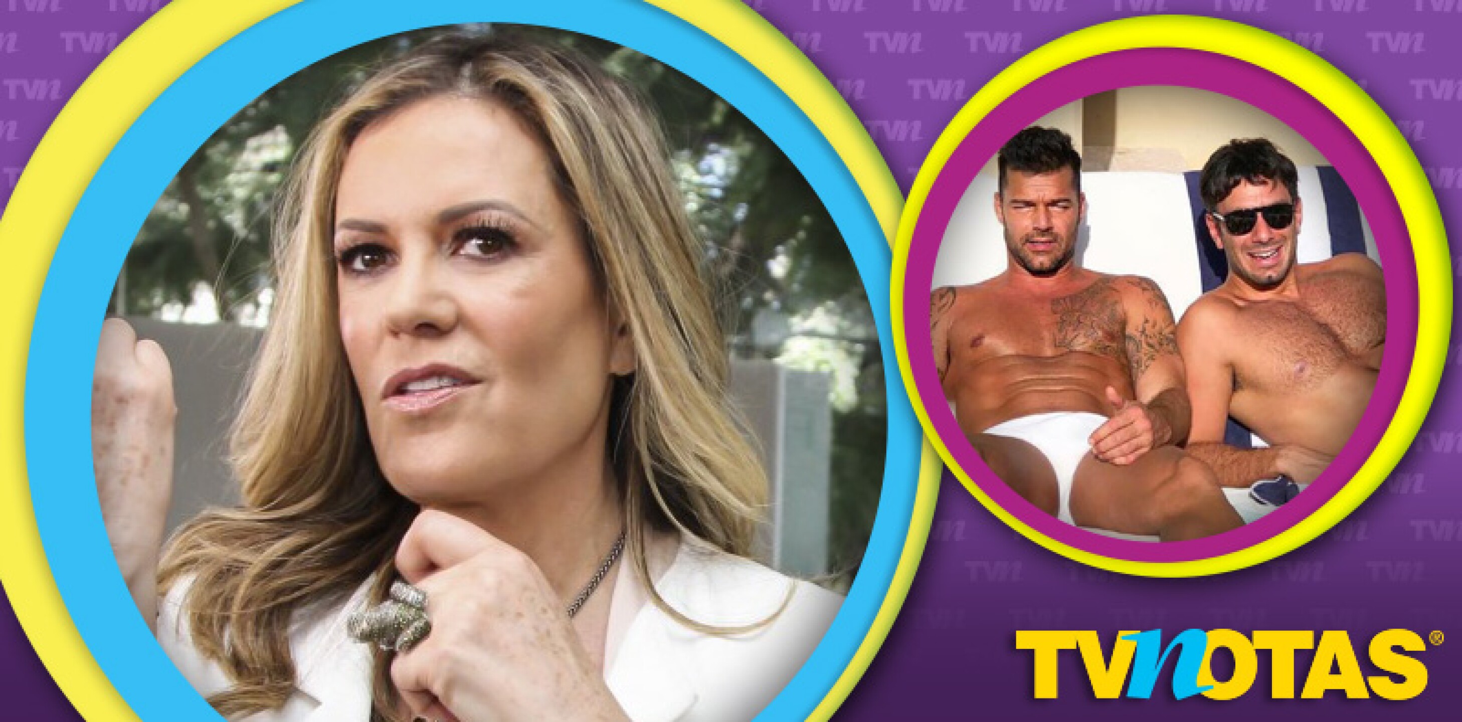 Esto dijo Rebecca de Alba al saber que su ex, Ricky Martin, ya tuvo boda gay