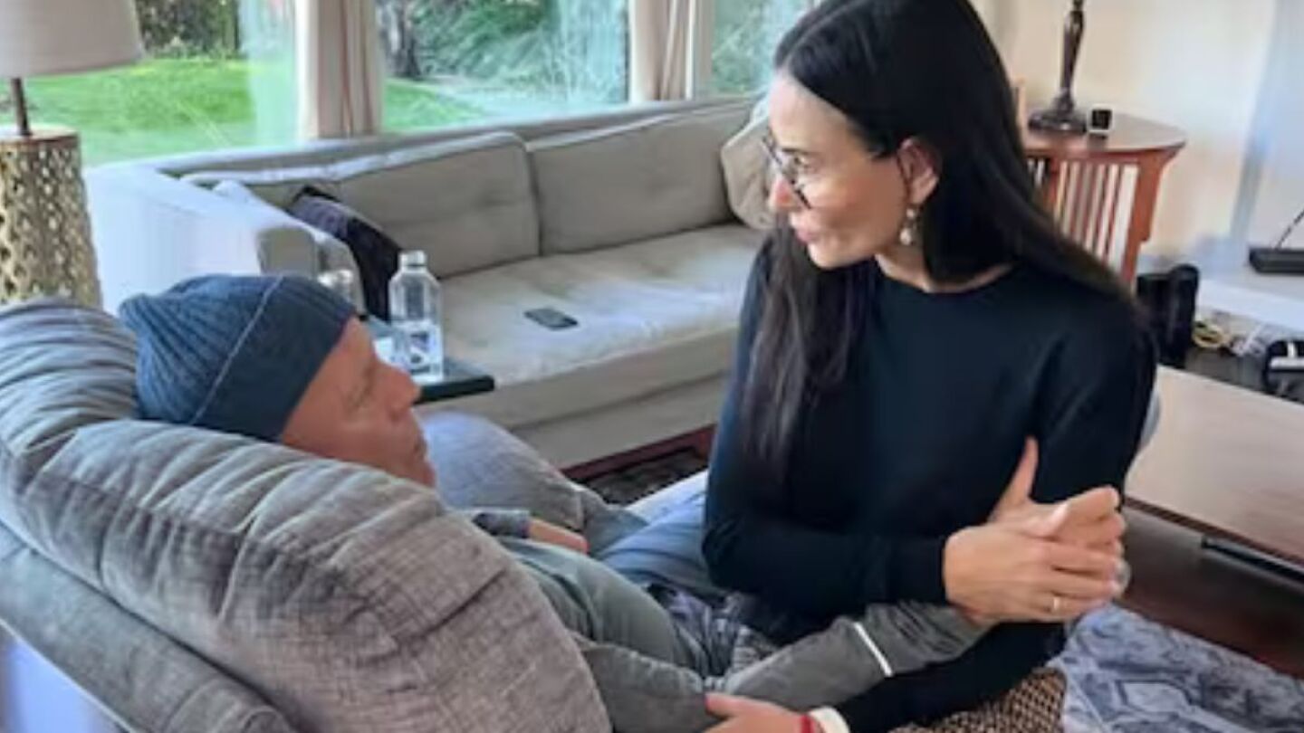 Demi Moore conmovió al revelar lo que más le duele de la enfermedad de Bruce Willis: “no le deseo esto a nadie”