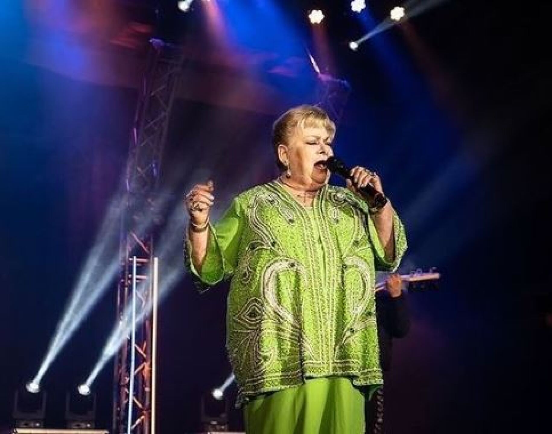 Paquita está bien de salud.