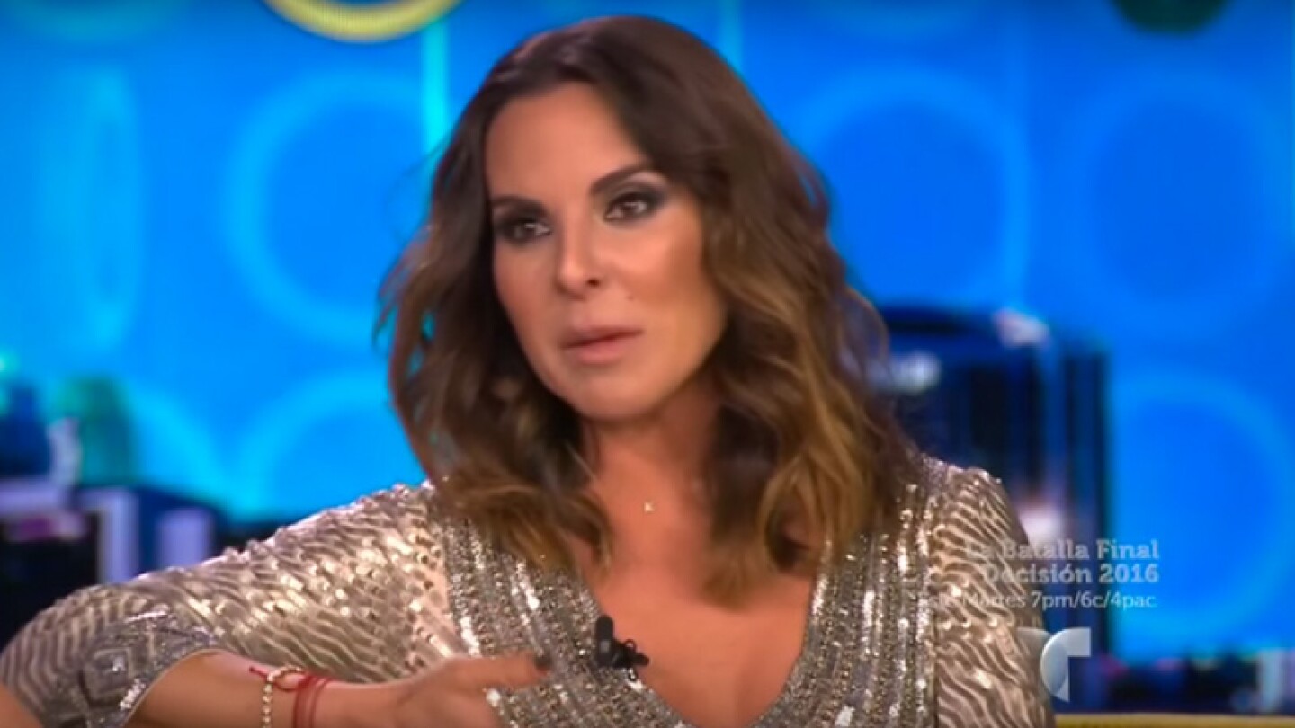 Kate del Castillo habla de El Chapo 