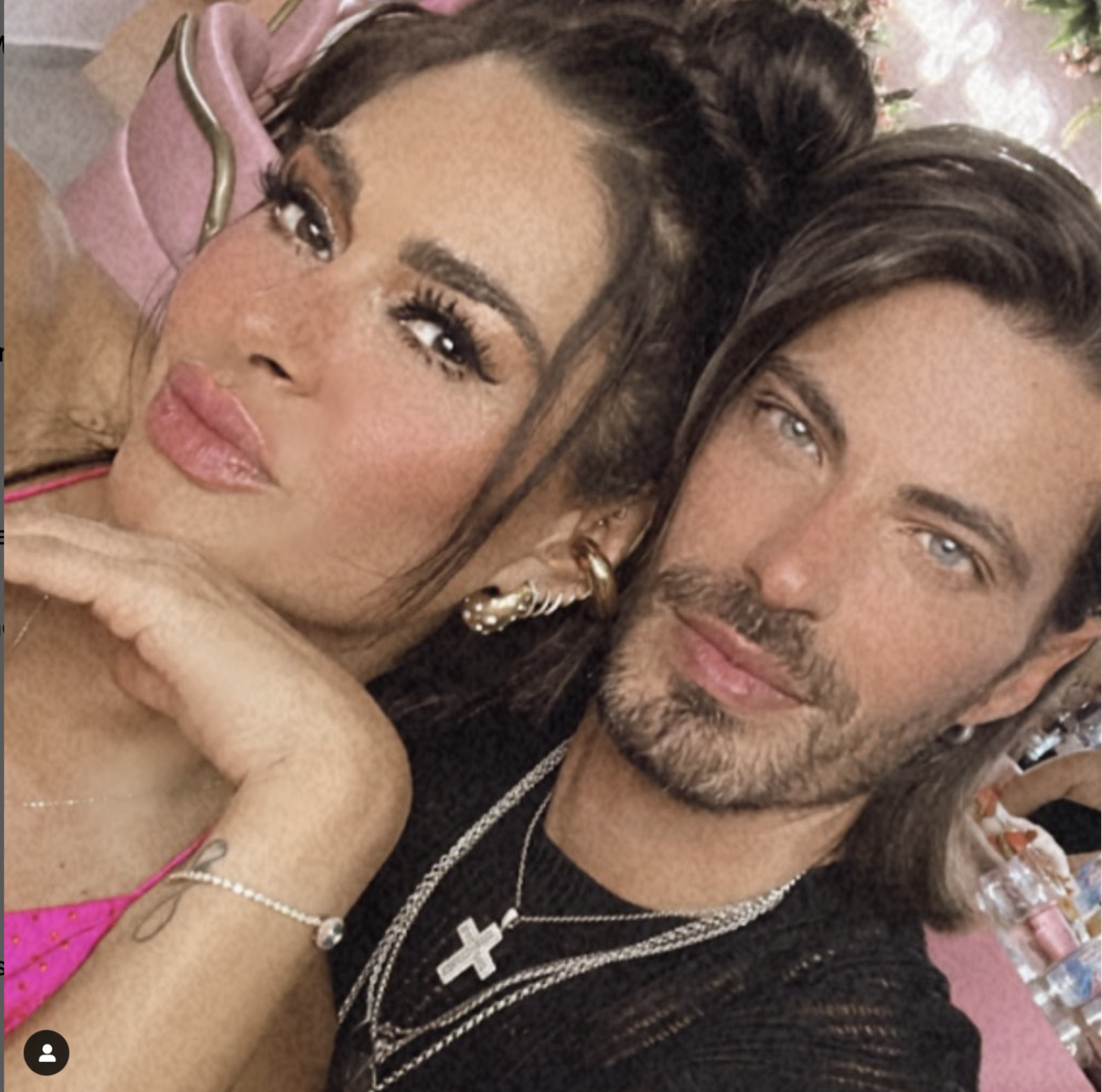 Galilea Montijo e Isaac Moreno novio