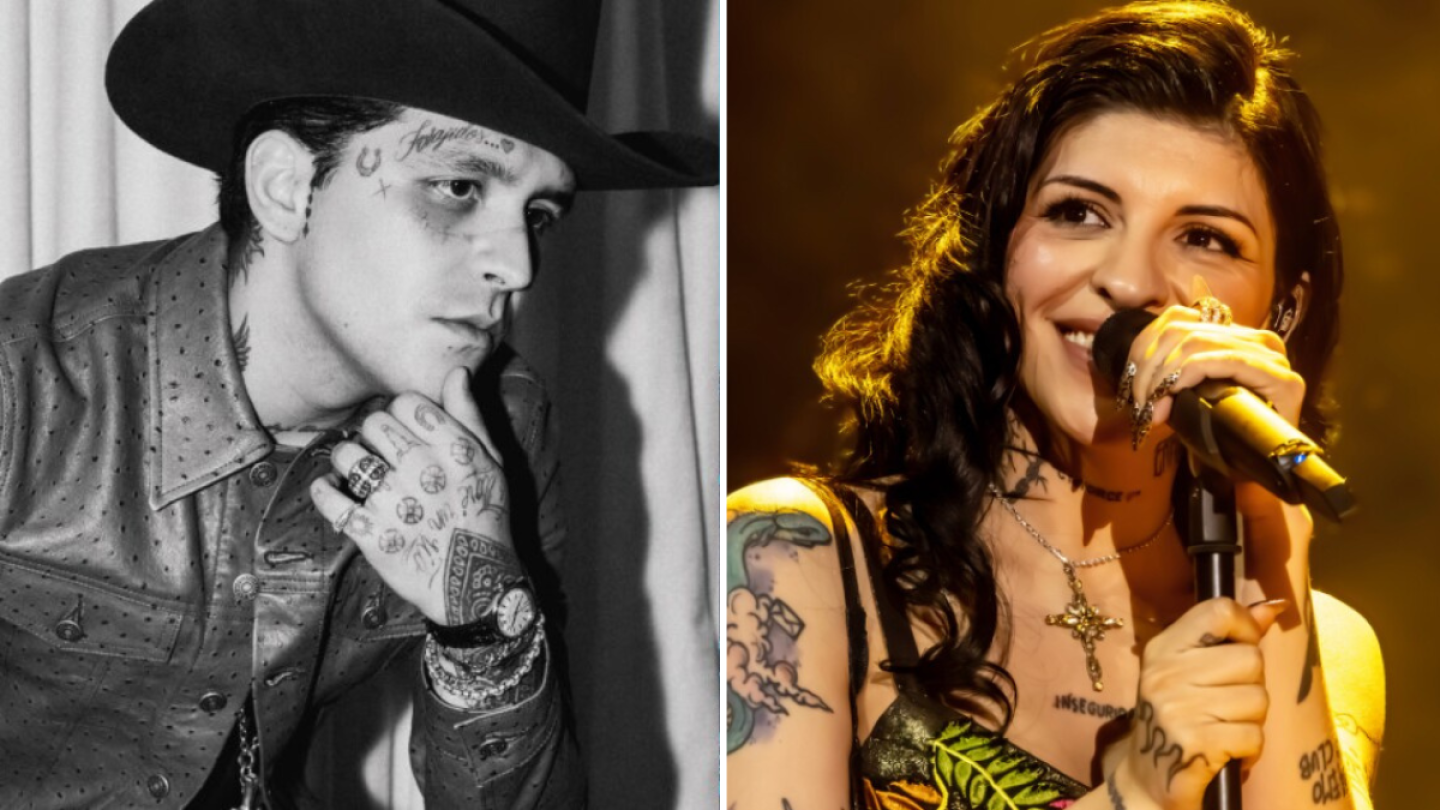 Christian Nodal y Cazzu