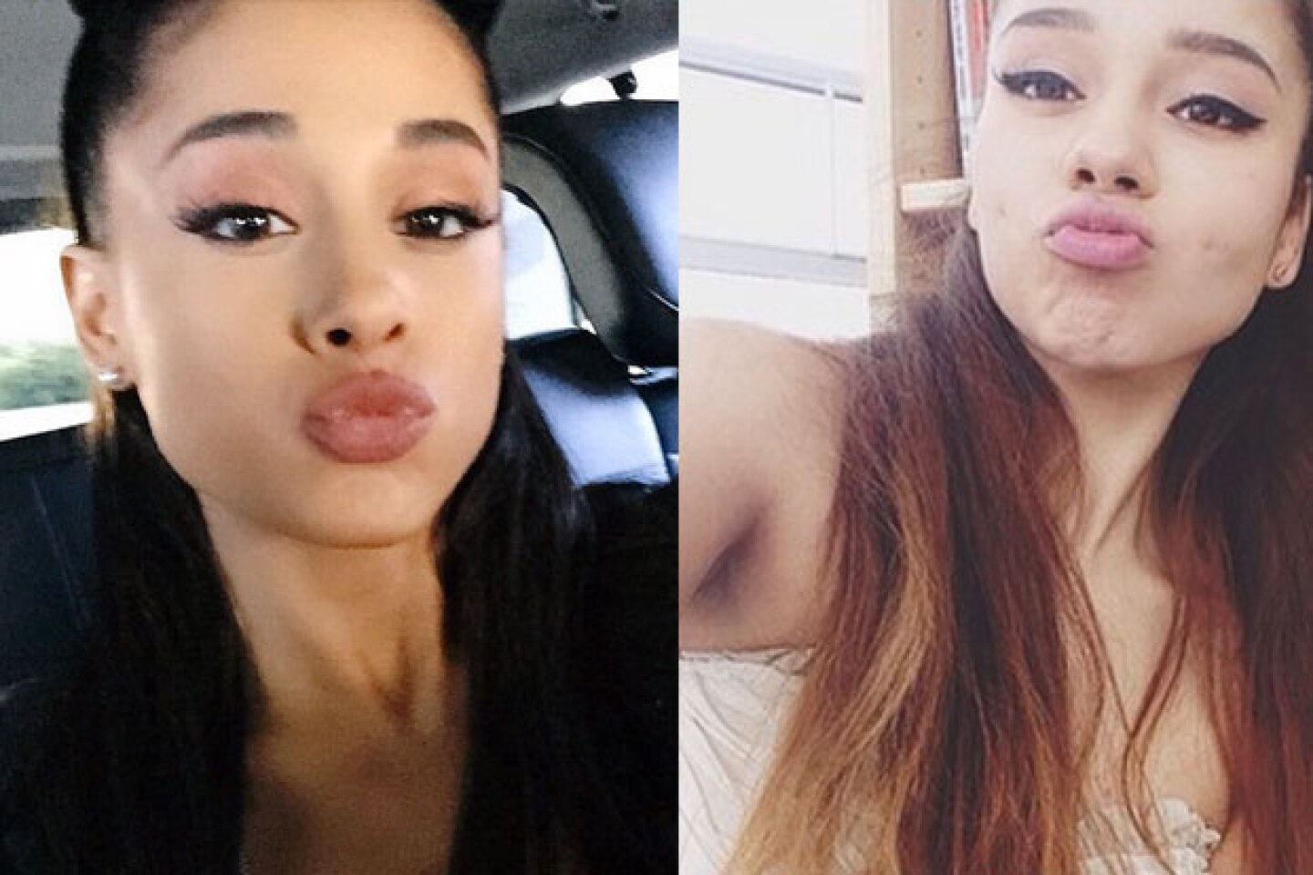 Ariana Grande y Jacky Vasquez ¿cómo 2 gotas de agua?