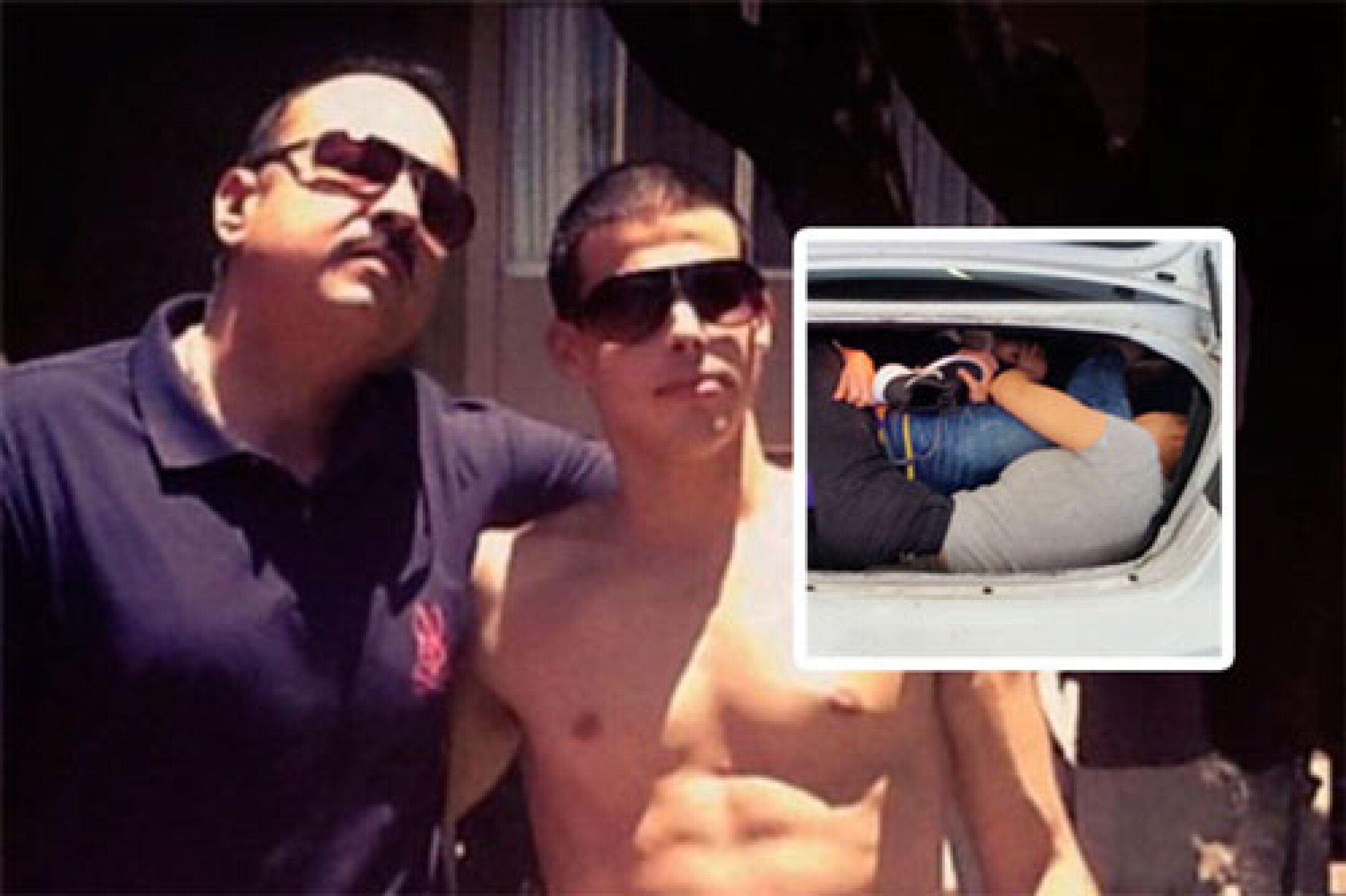 Pepe y su hijo mayor.