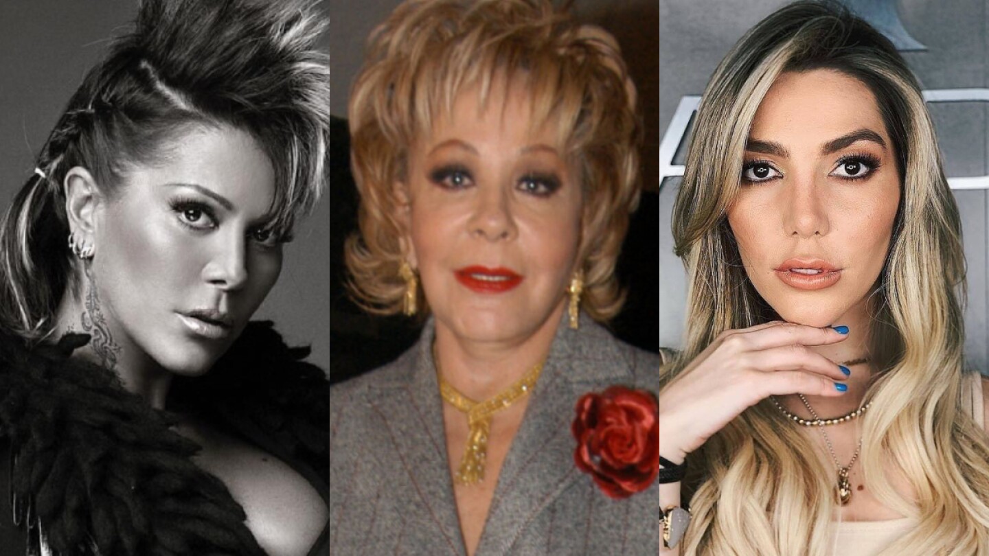 Alejandra Guzmán, Silvia Pinal y Frida Sofía