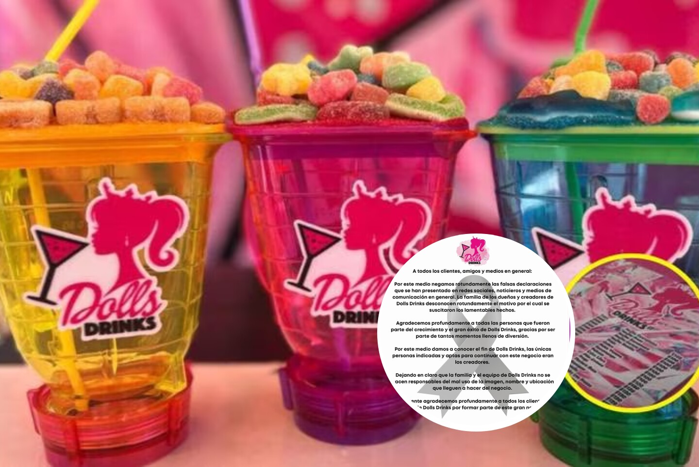Dolls Drinsk anuncia cierre definitivo