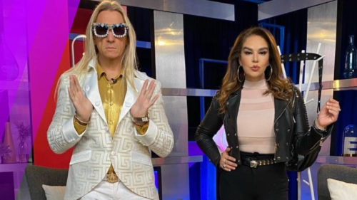 Javier Ceriani y Elisa Beristain