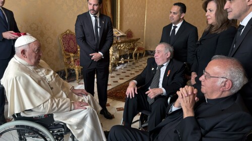 Visita al Vaticano con el Papa Francisco