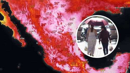 Tercera ola de calor en México