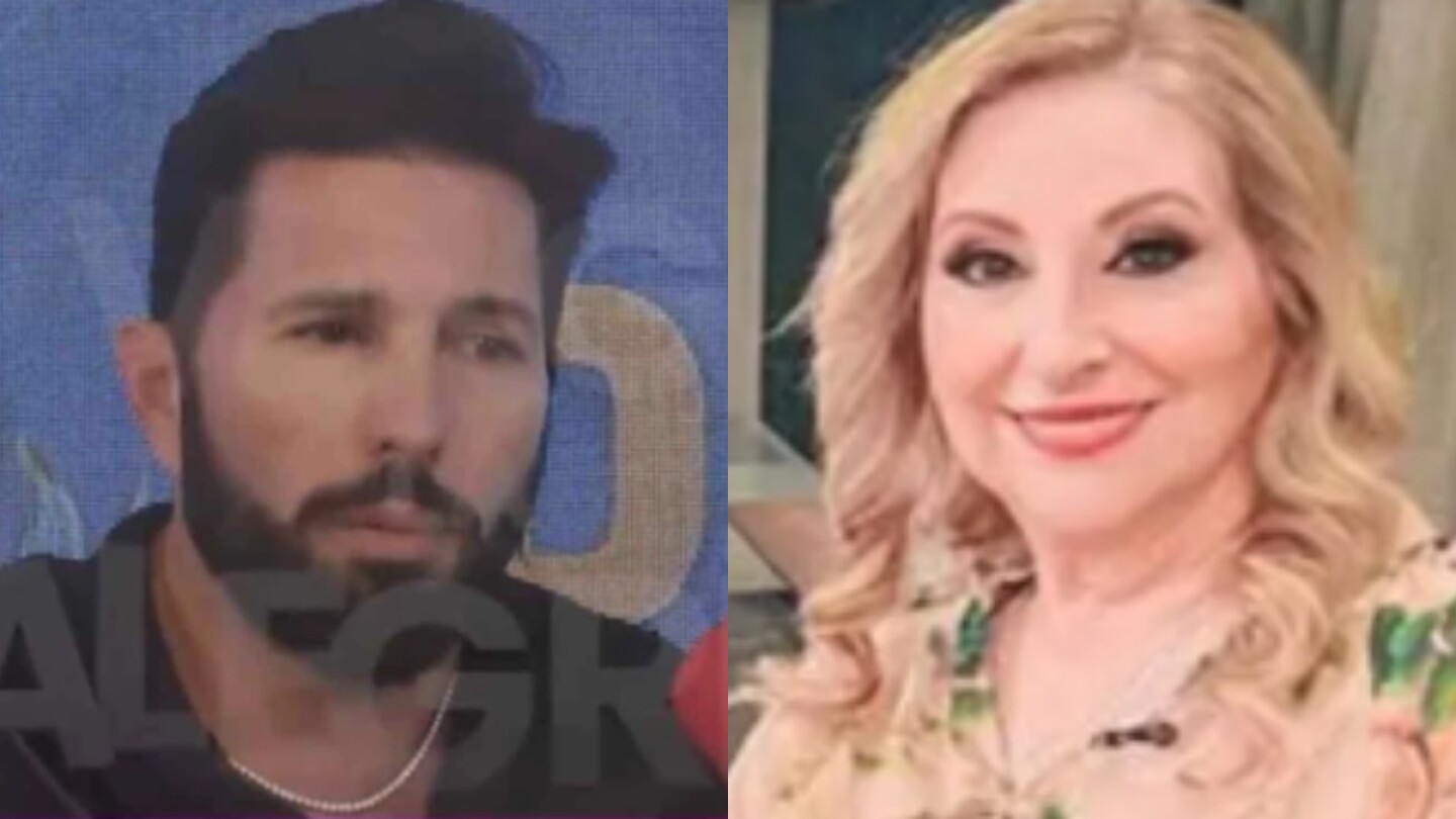 Poncho de Nigris y su mamá