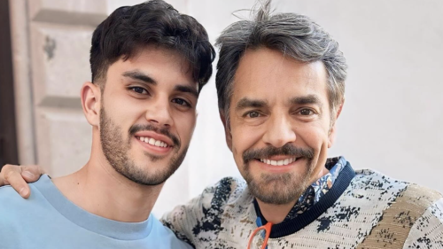 Eugenio Derbez presenta a su sobrino