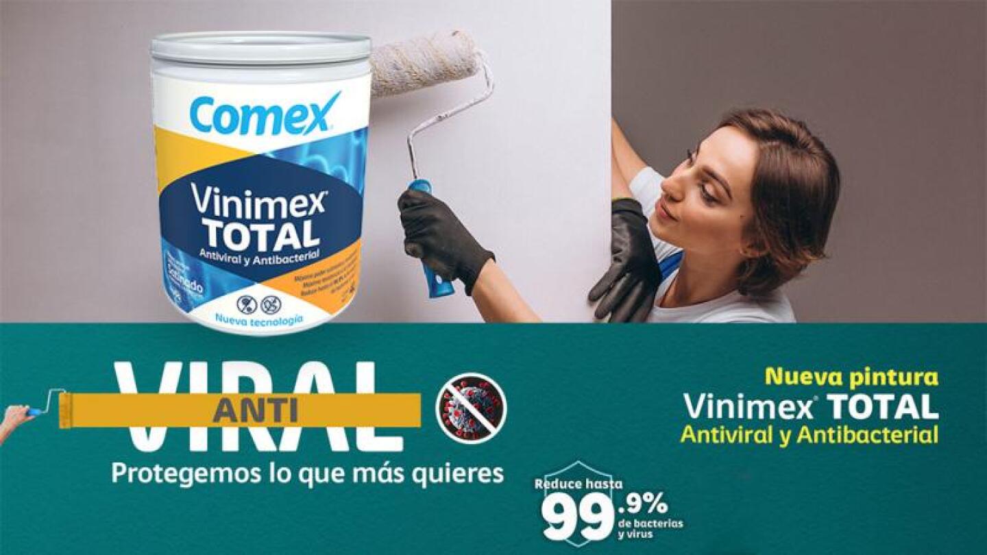 pintura antibacterial y antiviral promoción