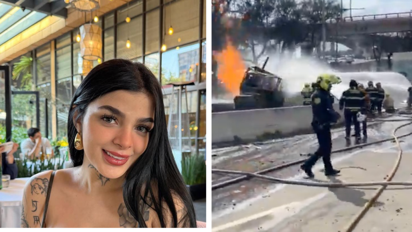 Karely apoya a víctimas de explosión