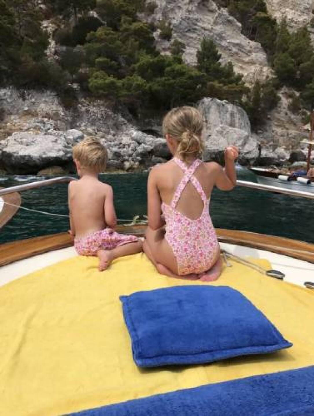 Chantal es muy celosa de la privacidad de sus hijos