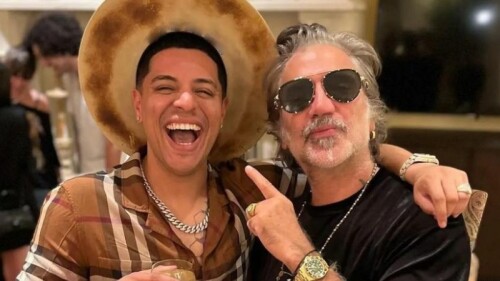 Eduin Caz y Alejandro Fernández celebraron juntos las Fiestas Patrias