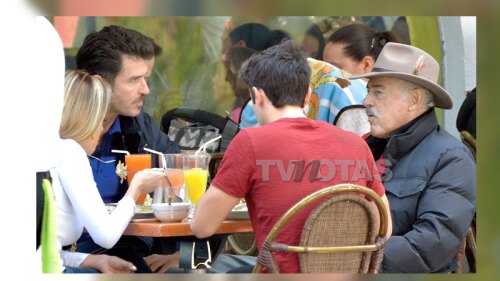 Leonardo se reconcilia con Andrés García, lo invita a comer ¡pero no le paga su plato!