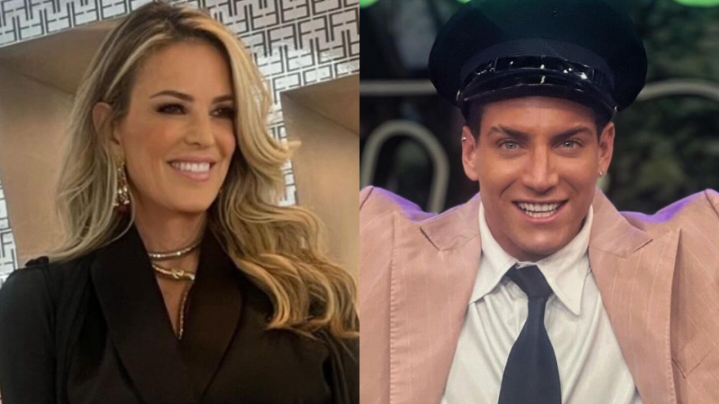 Rebecca de Alba y Agustín Fernández