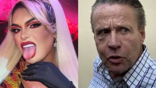 Wendy Guevara y Alfredo Adame pleito