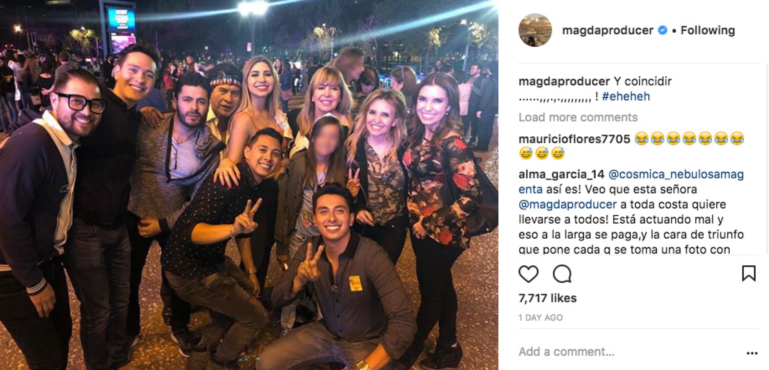 Magda se reencuentra con participando de Enamorándonos